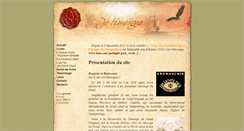 Desktop Screenshot of jetemoigne-hsh.com